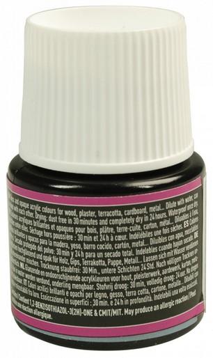 Immagine prodotto Pebeo Deco Colore acrilica lucida (Nero intenso, 45 ml)