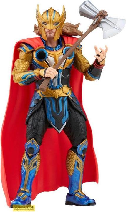 Produktbild Hasbro Marvel Legends Thor: Love and Thunder 15 cm grosse Thor Action-Figur zum Sammeln, 3 Accessoires
