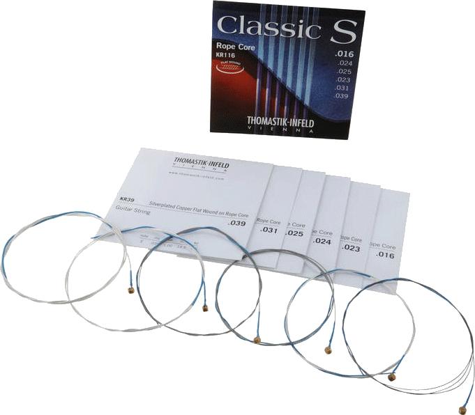 Actual product image Thomastik Classic S Hard Set (6 x, Guitar, 0.04")