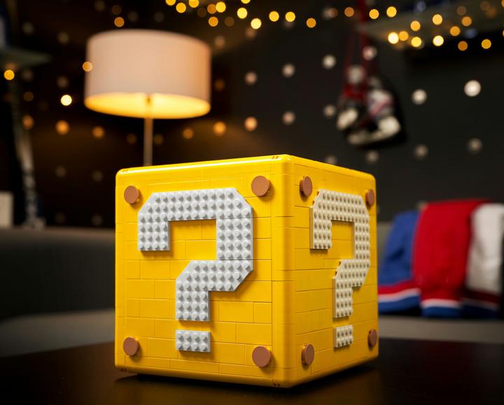 Produktbild LEGO Fragezeichen-Block aus Super Mario 64 (71395, LEGO Seltene Sets, LEGO Super Mario)