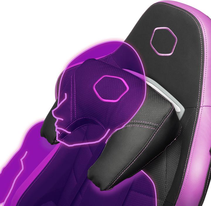 Actual product image Cooler Master GST Gaming Chair Caliber R2 Chair Purple