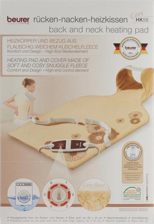 Actual product image Beurer HK 58 Cosy (62 x 42 cm)