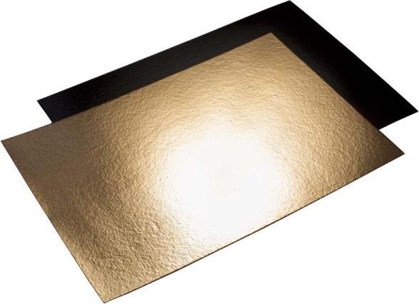 Actual product image Antalis Kagepap guld/sort kraft 29x40cm 25stk/pak - (25 pcs.)