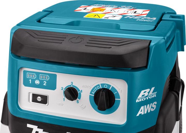 Immagine prodotto Makita PULITORE A VUOTO 2x18V 8L LXT AWS (Aspirapolvere)