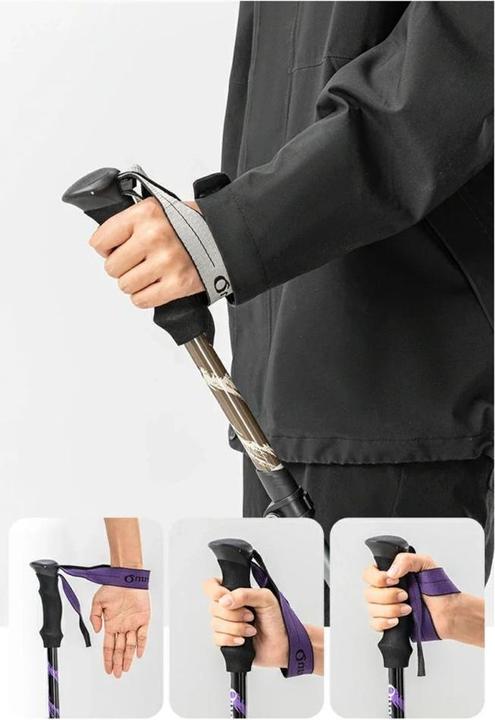 Immagine prodotto Qunature Other goods Nordic Walking Trekking Poles Aluminum 110 - 130 cm - Purple (110 - 130 cm)