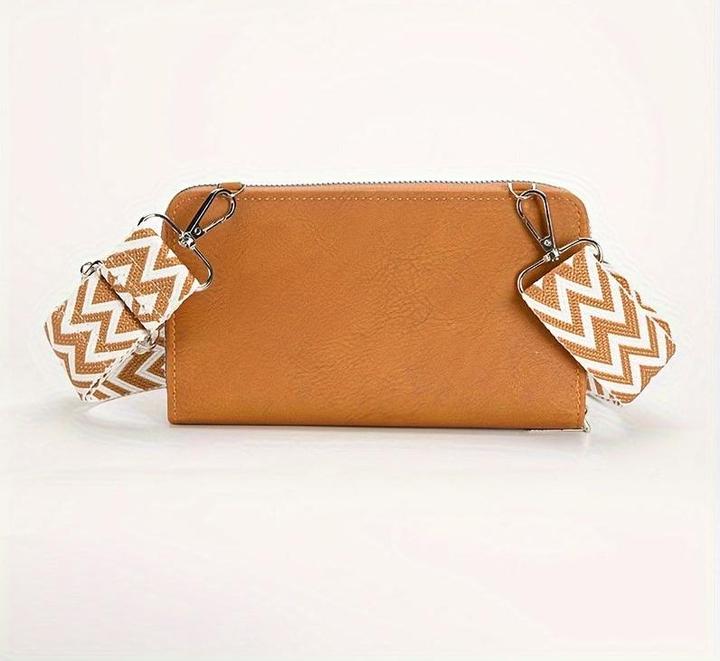 Image du produit Only-Bags.Store Sac à bandoulière classique minimaliste, sac à bandoulière tendance avec motif géométrique et