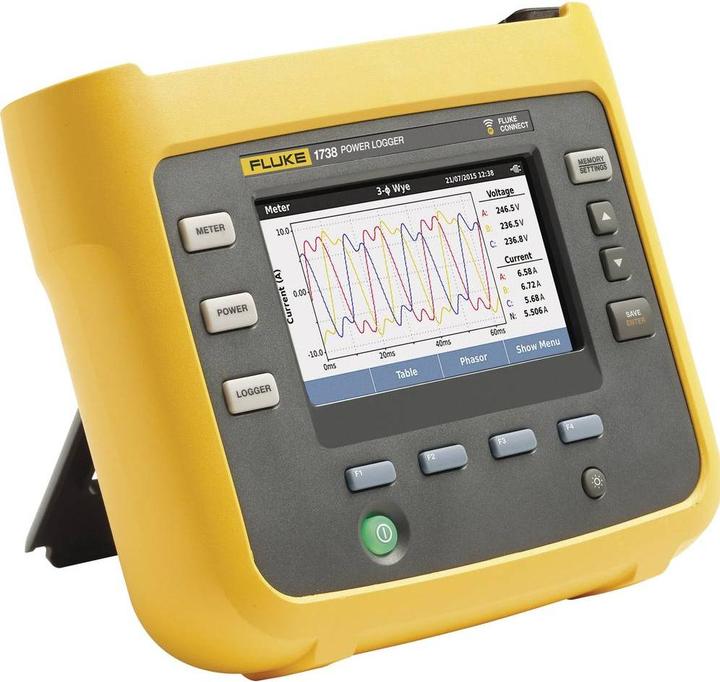 Produktbild Fluke 1736/B Power Logger, Netz-Analysegerät (CAT III 1000V, CAT IV 600V)