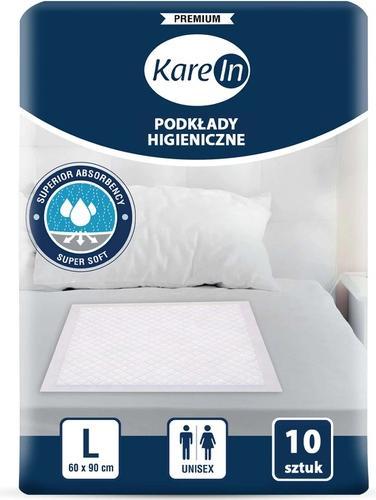 Actual product image KareIn Premium Hygieneeinlagen 60-90 cm Universalgrösse 10 Stück (10 x)