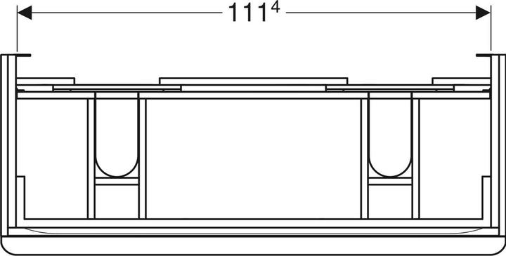 Actual product image Geberit 500.356.JK.1 (118.5 x 47 x 62 cm)