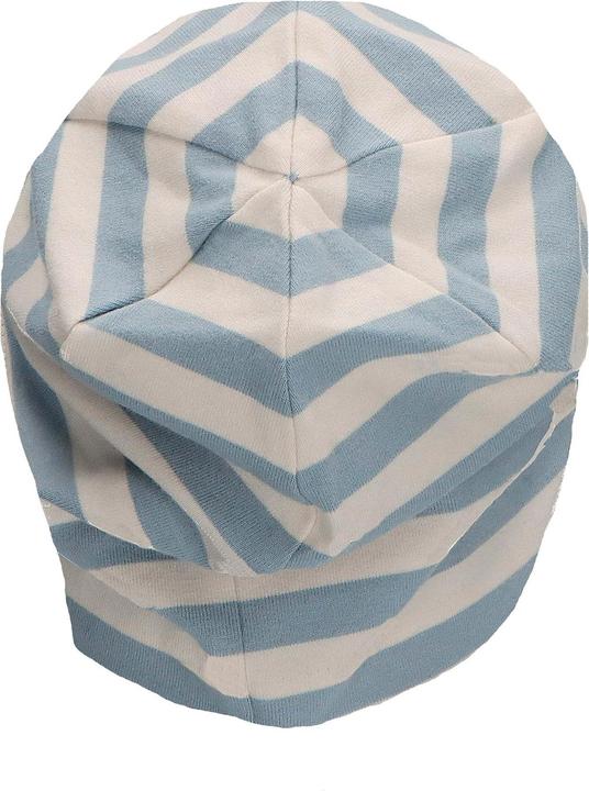 Image du produit Sterntaler Bonnet Slouch-Beanie rayé bleu clair Gr. 47 (47)