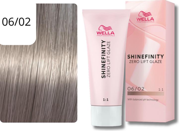 Actual product image Wella Shinefinity (06, 02 - Dark Sage)