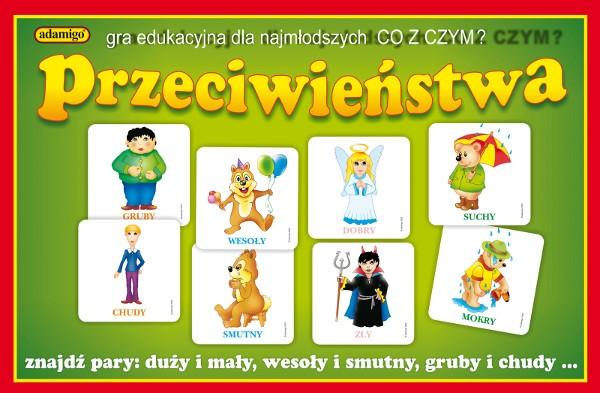 Actual product image Adamigo Opposites of Adamig's game - 4652 (Polish)