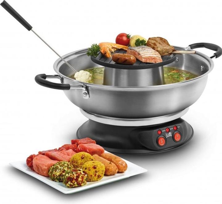 Productafbeelding Fritel FG 2970 - Elektrische Fonduepan - 6 Fonduevorkjes