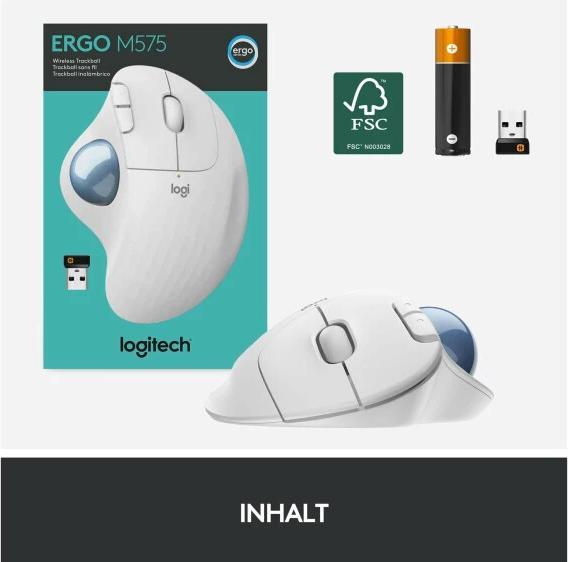 Image du produit Logitech Ergo M575 (Sans fil)