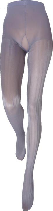 Produktbild Levee Nadelstreifen Strumpfhosen, Farbe 712 stahl, Grösse 36-42 (60 DEN, 36 - 42)