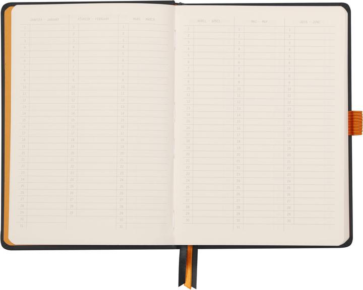 Actual product image Rhodia Rhodiarama Goalbook (A5, Checked, Hardcover)