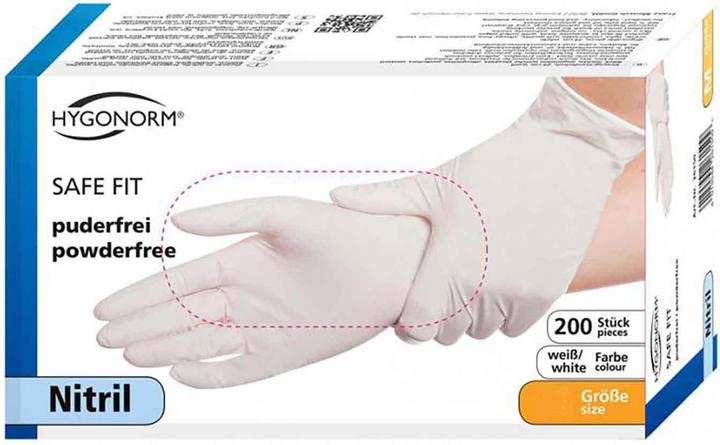 Produktbild Hygonorm Nitril Einweg-Handschuhe puderfrei (L)