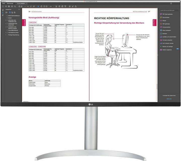 Immagine prodotto LG 32UP55NP-W (3840 x 2160 pixel, 31.50")