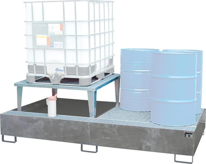 Produktbild Bauer Stahl-Auffangwanne für Tankcontainer (1000 l)