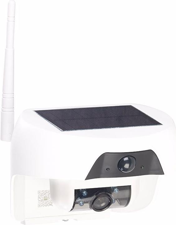 Actual product image VisorTech HD IP Camera incl. Battery & Solar Panel (1280 x 720 pixels)
