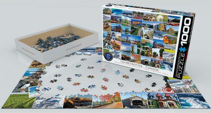 Produktbild Eurographics Globetrotter Kanada (1000 Teile)