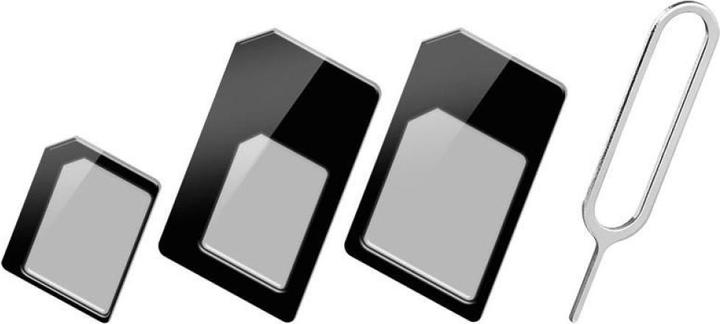 Produktbild Techly 301535 SIM card adapter, S