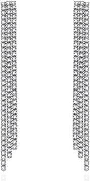 Image du produit Agato - Strass long earrings with zircons AGT-E148PW