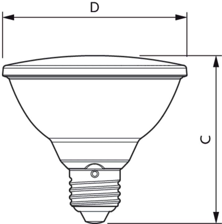 Immagine prodotto Philips Professional Lampada a LED con riflettore (E27, 9.50 W, 760 lm, 1 x, F)
