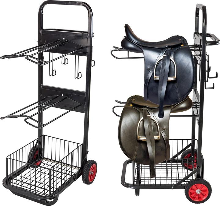 Actual product image Dema Ascot Saddle Trolley / Horse Saddle Holder / Saddle Caddy