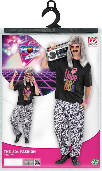 Produktbild Widmann Zebrahose 80er Jahre (M/L)