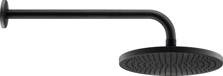Actual product image Duravit Overhead shower 1 jet, 230 black matt (1 Beam types, 24 l/min)