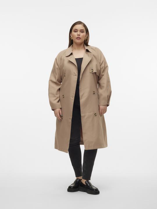Actual product image Vero Moda Fly-Away Collar Curve Coat Trench Coat (48)