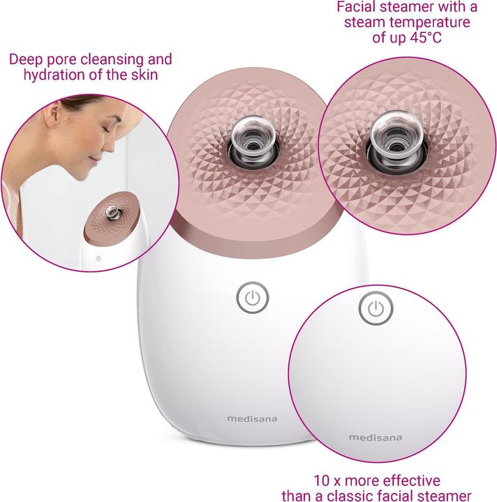 Actual product image Medisana DS 600 Ionen Gesichtssauna