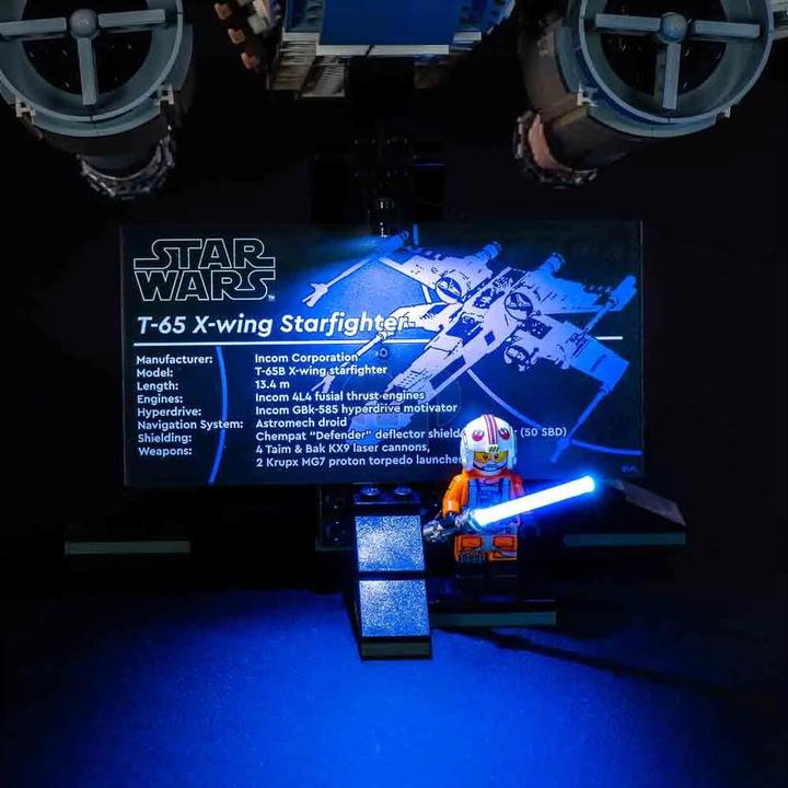 Actual product image Light my bricks LED Light Set for LEGO Star Wars X-Wing Starfighter