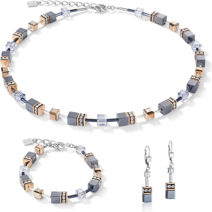Immagine prodotto Coeur de Lion Collana GeoCube (Acciaio inossidabile, 41,5 cm)