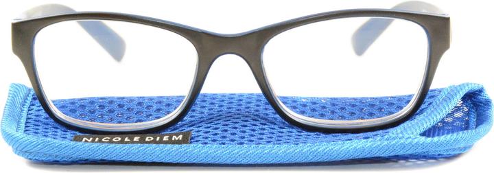 Nicole Diem Lesebrille 2.00dpt blue-blk (+2)