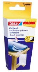 Actual product image tesa ON&OFF Velcro tape for sticking on & sewing on 20mmx100cm 6pcs (20 mm)
