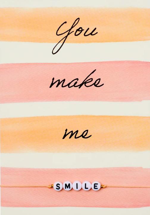 by Vivi Armband - You make me "Smile"