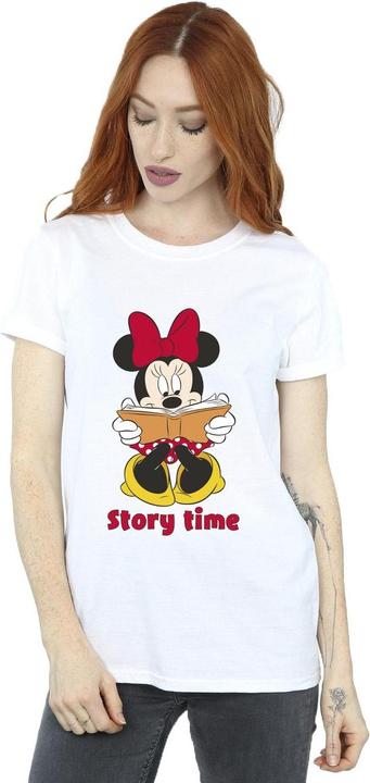 Immagine prodotto Disney Minnie Mouse Story Time Maglietta Ampia Donna (L)