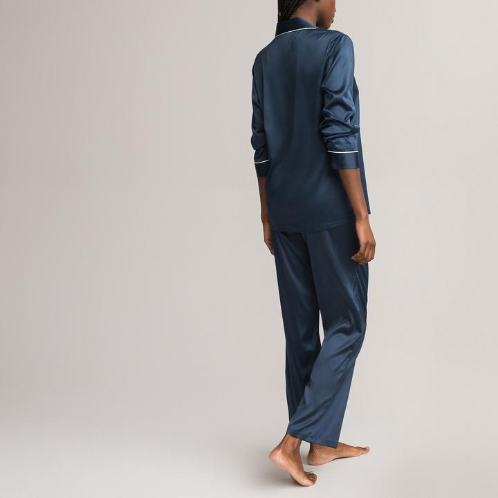 Produktbild La Redoute Collections Pyjama aus Satin (38)