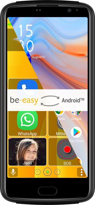 Bea-Fon M7 Lite (32 Go, Noir, 5.50", Double SIM, 13 Mpx, 4G)