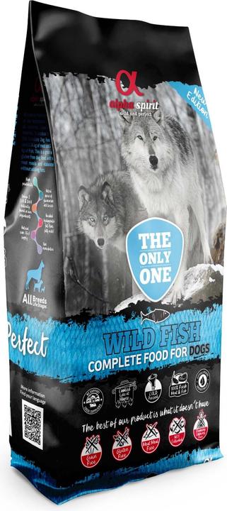 Image du produit Alpha Spirit WILD FISH aliment pour chiens avec poisson 12kg (Adulte, 1 pcs, 12000 g)