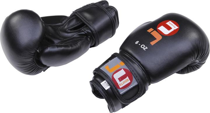 Produktbild Ju-Sports Boxhandschuhe Kinder schwarz (6 OZ)