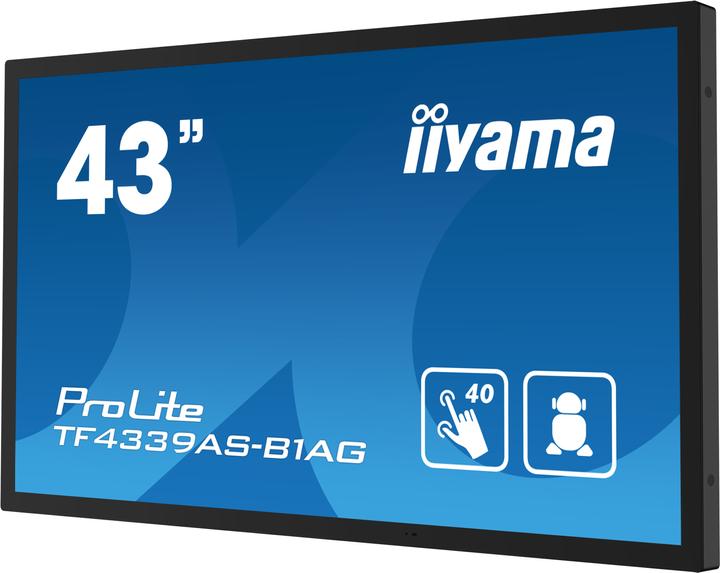 Produktbild iiyama LFD ProLite TF4339AS-B1AG (3840 x 2160 Pixel, 42.50")