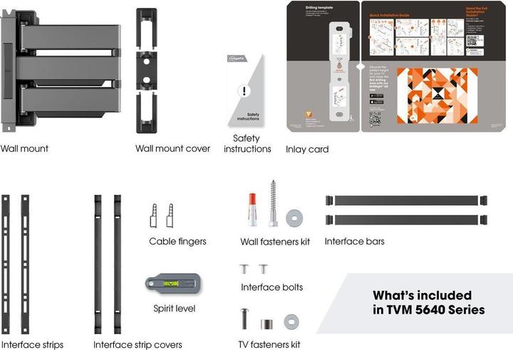Produktbild Vogels TVM 5645 (Wand, 77", 45 kg)