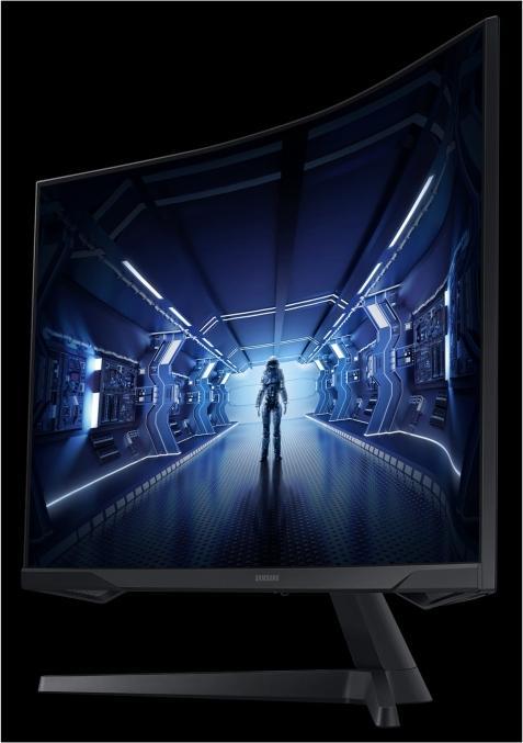 Actual product image Samsung Odyssey G5 - G55T (2560 x 1440 pixels, 26.90")