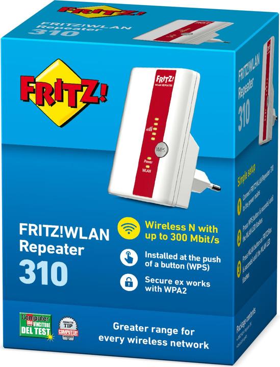 Produktbild AVM FRITZ!WLAN Repeater 310 (300 Mbit/s)
