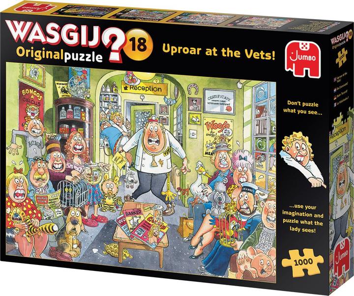 Actual product image Jumbo Puzzle Wasgij Original 18 (1000 pieces)