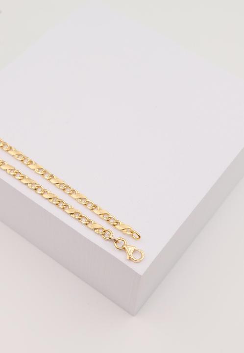 Produktbild Muau 8er-Kette (Gelbgold, 42 cm)