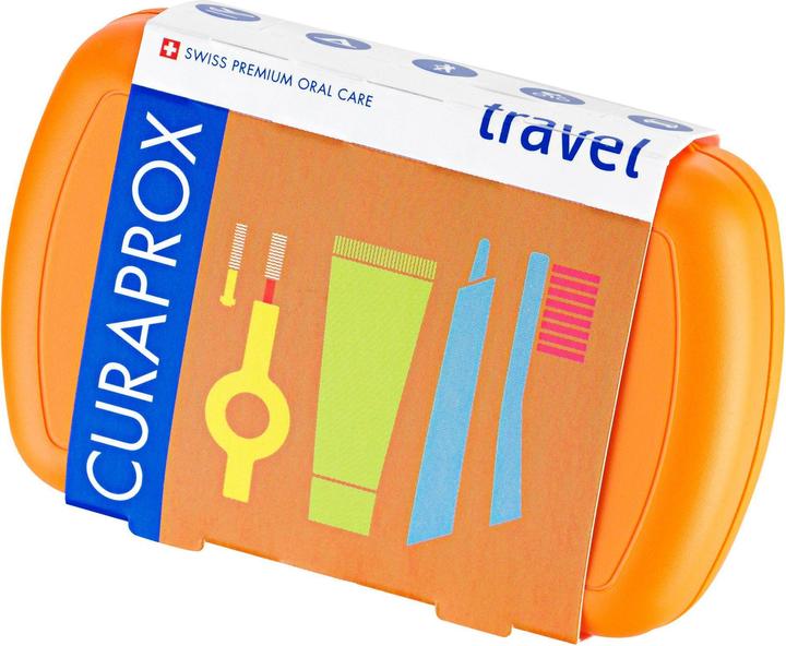 Image du produit Curaprox Kit de voyage orange (Souple, 1 x)